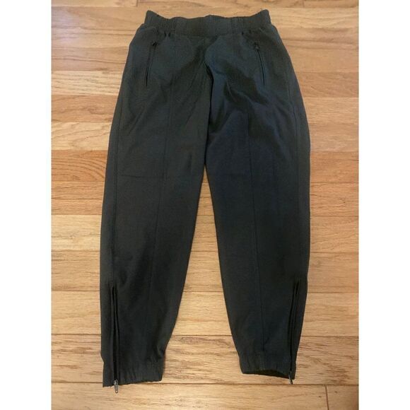 Old Navy, women’s dark athletic/casual elastic waist, ankle zip pants size XS - Picture 1 of 9